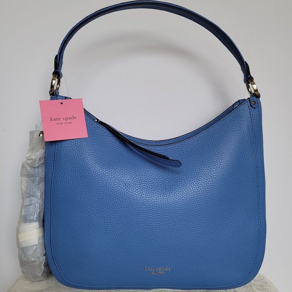 kate spade | Bags | Kate Spade Roulette Large Pebble Leather Hobo Bag |  Poshmark